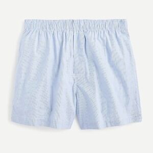 J. Crew patterned boxers for men in blue stripes S Small M Medium